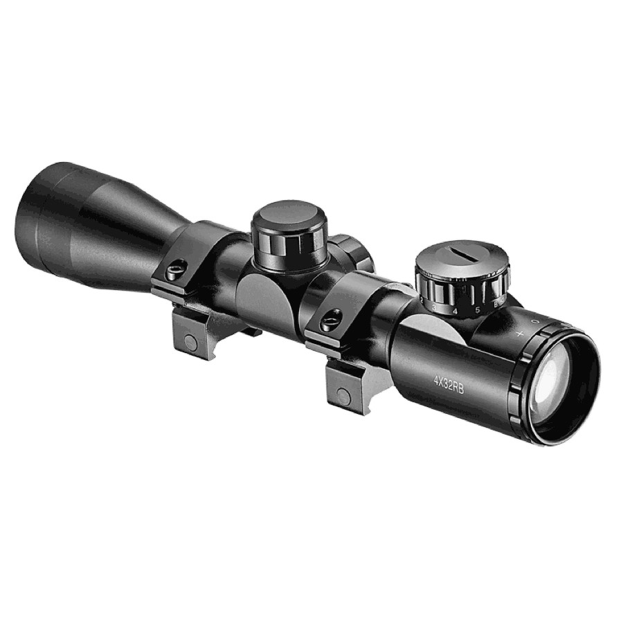 (Bild für) EK Archery 4x32mm Illuminated Reticle Scope rot/blau