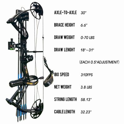 (image for) Sanlida Dragon X8 Compound Pro Package (RH)