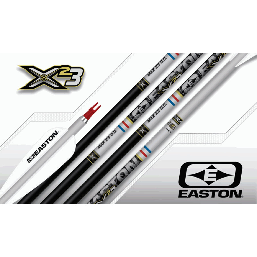 (image for) Easton X23 Aluminium Shaft Model 2020 "two tone" (x12)