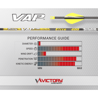 (image for) Victory VAP Hunting Elite (±0.001) Carbon Shaft (x12)