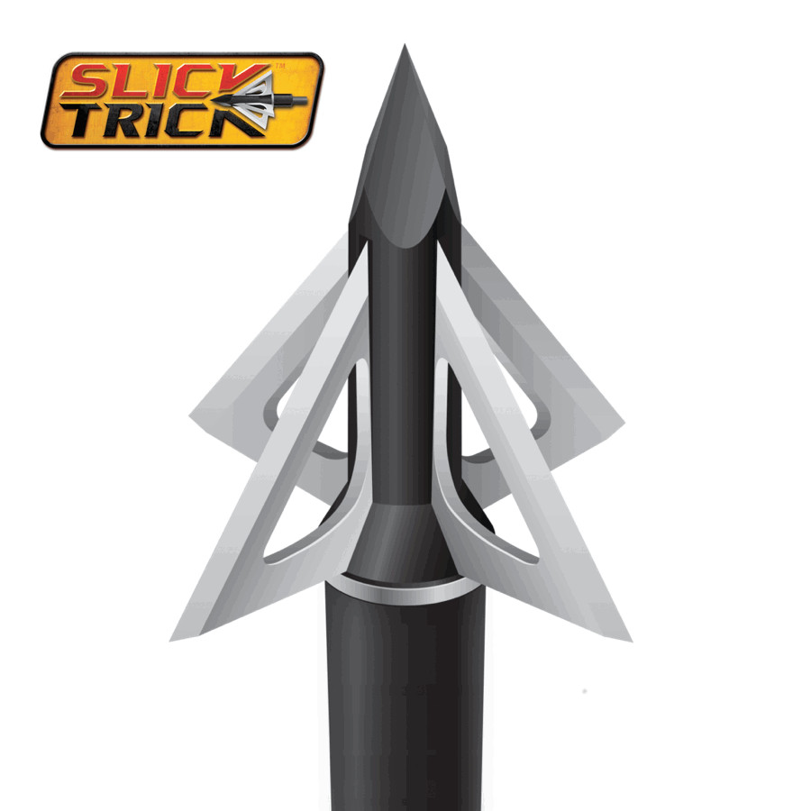 (Bild für) Slick Trick Magnum 1⅛" Broadheads (4er Pack)