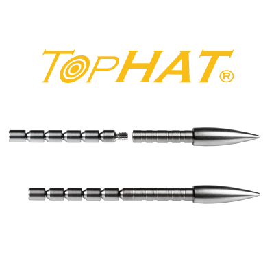 (image for) TopHat .166" SL Convex DWAC break-off Glue-in Point