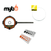 (Bild für) Mybo (Merlin) Ten Zone Scope (Standard Dots & Circles Kit)