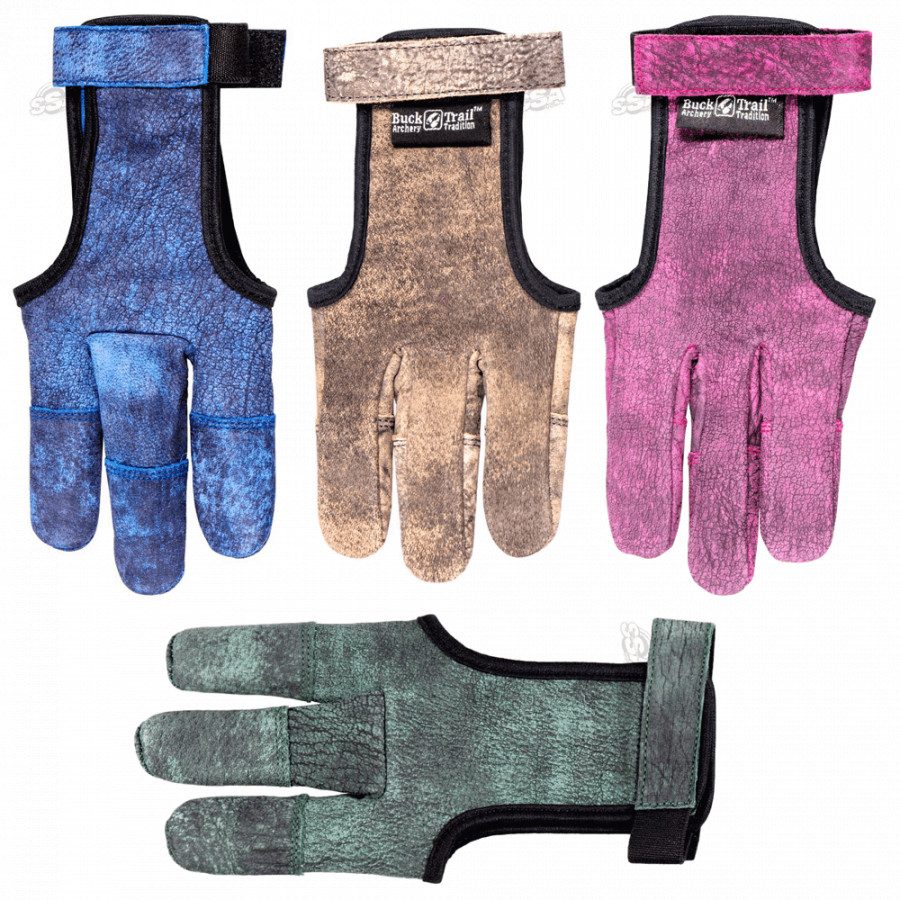 (image for) Buck Trail Mui Leather Glove (colored)