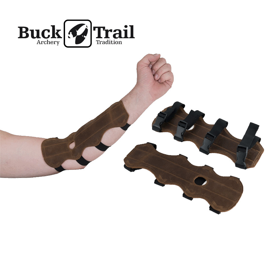 (image for) Buck Trail Nubuk Soft Double Leather Armguard