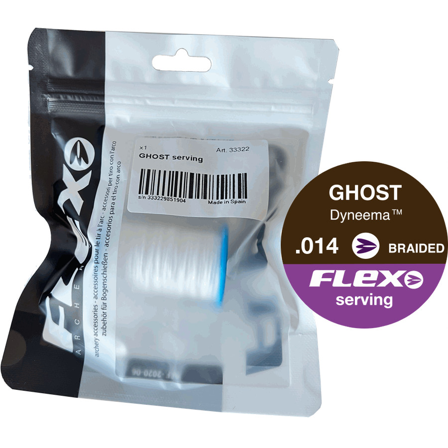 (image for) Flex Archery Carrera Ghost 0.014" Serving (braided)