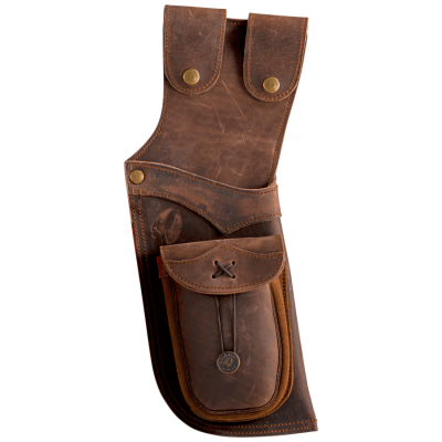 (image for) Buck Trail Orenda Premium Traditional Field Quiver (Leather)