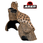 (image for) Asen/Wildcrete 3D Leopard on a Tree Log