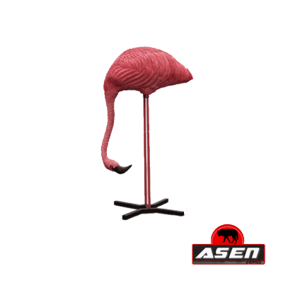 (Bild für) Asen/Wildcrete 3D Flamingo fressend