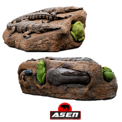 (Bild für) Asen/Wildcrete 3D Flussmonster