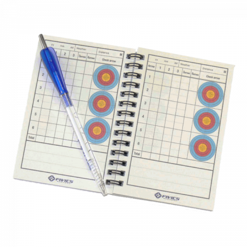 FIVICS/Soma Target Score Book with Ballpoint Pen