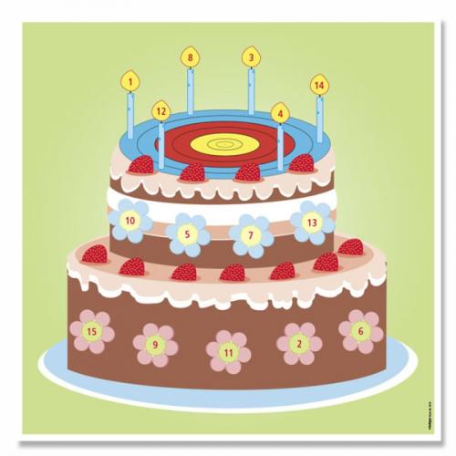 Krüger Bogen-Glücksscheibe Geburtstag