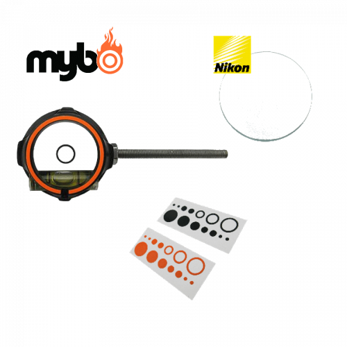 Mybo (Merlin) Ten Zone Scope (Standard Dots & Circles Kit)