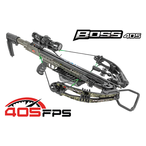 Killer Instinct Boss 405 Compound Crossbow Pro Package 405fps