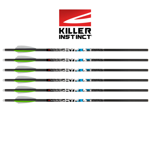 Killer Instinct HYPR LITE 20" Carbon Crossbow Bolt (6/pk)