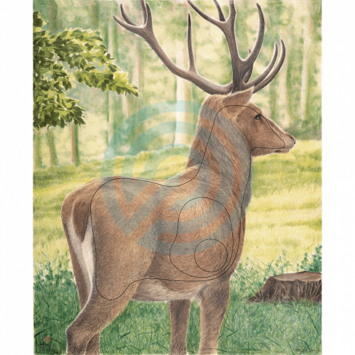 JVD Animal Target Face Large Deer (119cm)