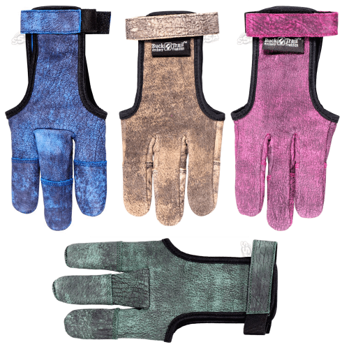 Buck Trail Mui Leather Glove (colored)