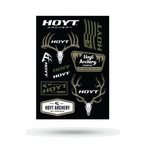 Hoyt Euro Sticker Sheet