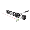 Sanlida 10 Compound Scope inkl. Linse und Sonnenblenden